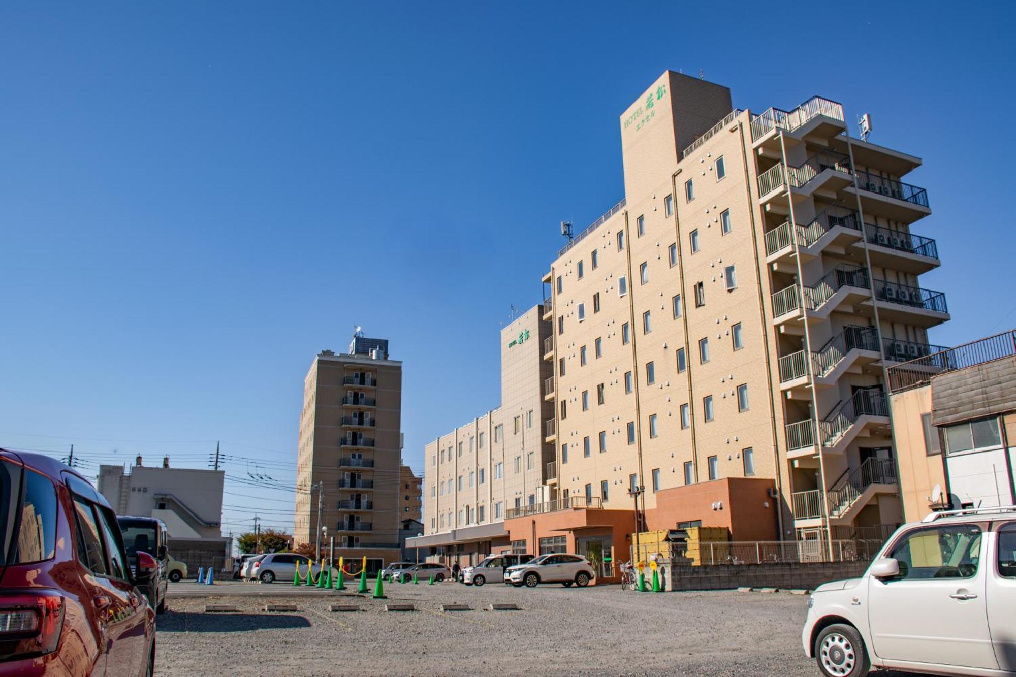 Hotel Wakamatsu Excel Isesaki Buitenkant foto